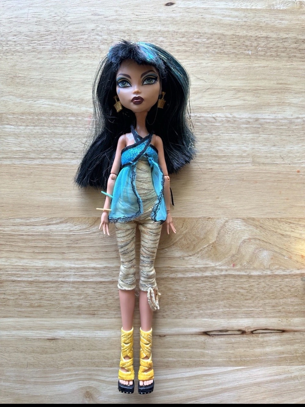 Cleo De Nile Monster High Doll 2nd Wave Plus Original Cleo Clothes!!!!
